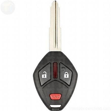 Mitsubishi Mirage Remote & Key Combo - 3 Buttons