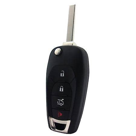 GM Keyless Entry and Flip Key - 4 Buttons