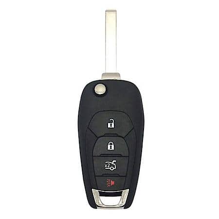 GM Keyless Entry and Flip Key - 4 Buttons