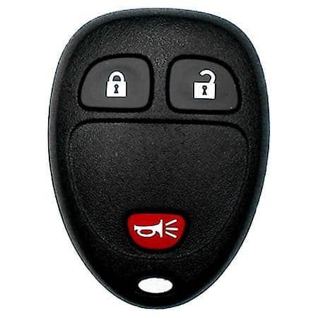 GM Black Replacement Remote Shell - 3 Buttons