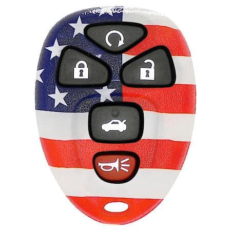 GM Black Replacement Remote Shell - 5 Buttons