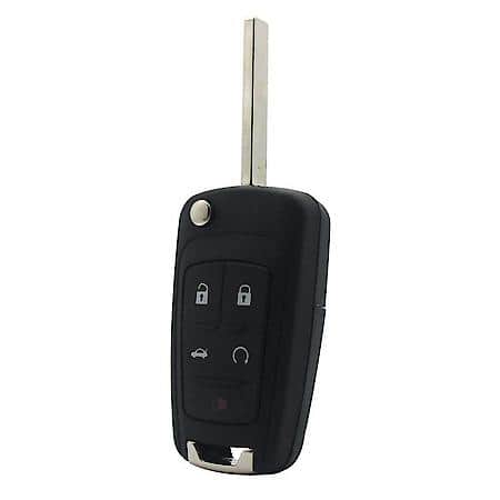 GM Keyless Entry and Flip Key - 5 Buttons