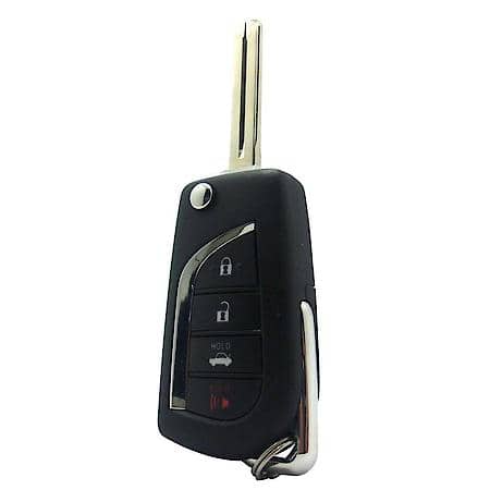 Toyota Keyless Entry and Flip Key - 4 Buttons