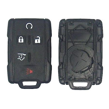 GM Black Remote Replacement Shell - 4 Buttons