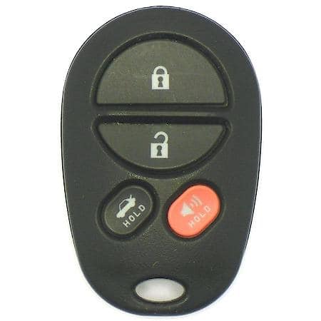Toyota Keyless Entry Remote - 4 Buttons