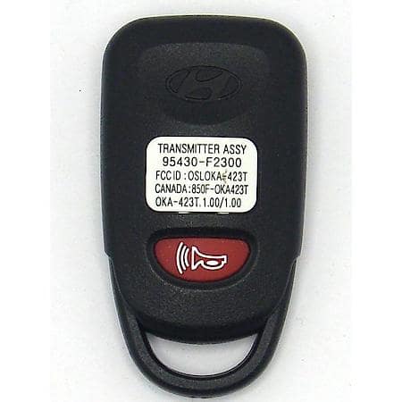 Hyundai Elantra Keyless Entry Remote - 4 Buttons