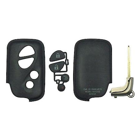 Lexus Black Replacement Remote Shell - 4 Buttons