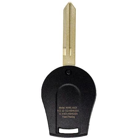 Replacement Nissan Remote & Key Combo - 3 Buttons