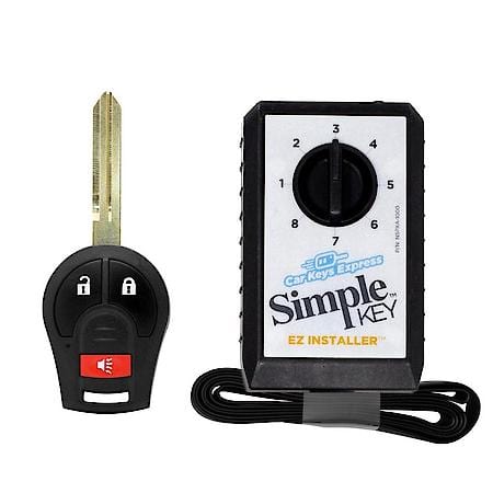 Replacement Nissan Remote & Key Combo - 3 Buttons