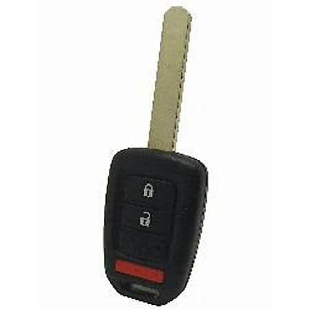 Honda Black Replacement Remote Shell - 6 Buttons