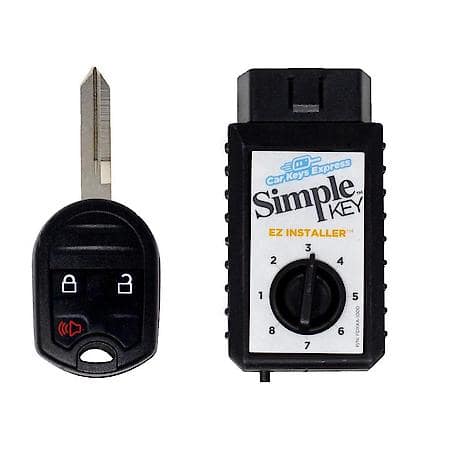 Replacement Ford Remote & Key Combo - 3 Buttons