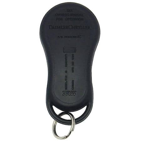 Chrysler, Dodge, and Plymouth Keyless Entry Remote - 3 Buttons