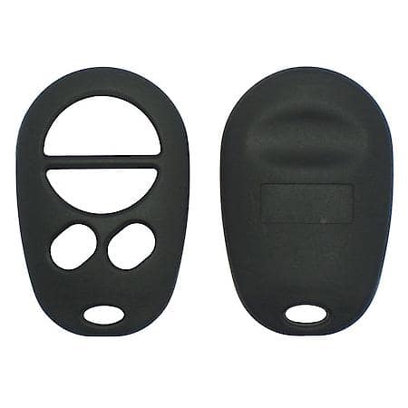 Toyota Black Replacement Remote Shell - 4 Buttons