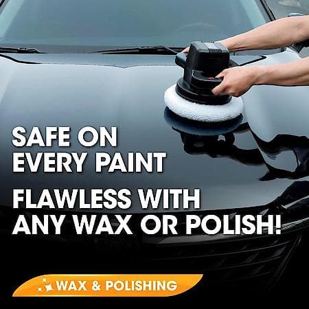 Polishing Bonnets, 2 Microfiber & 1 Wool, 9"-10", 3 Pack