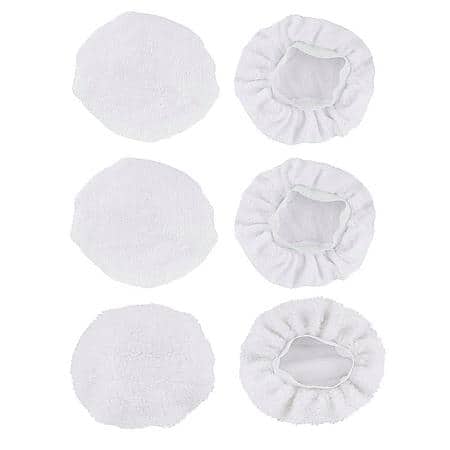 Polishing Bonnets, 2 Microfiber & 1 Wool, 9"-10", 3 Pack