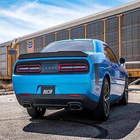 SS, 2.75"Dia Pipe, Dual Exhaust With Dual Exit, Dual Split Rear Exit