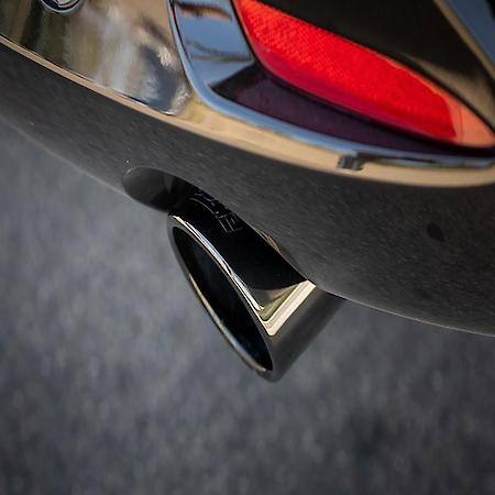 SS, 2.5" to Dual 2"Dia Pipe, Single Exhaust With Dual Exit, Split Rear Exit