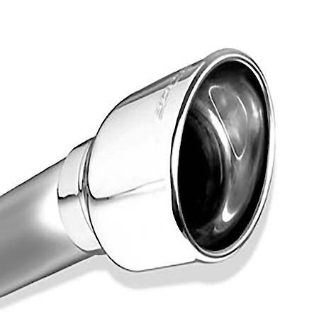 SS, 2"Dia Pipe, Single Exhaust With Single Exit, Truck Single Left Rear Exit