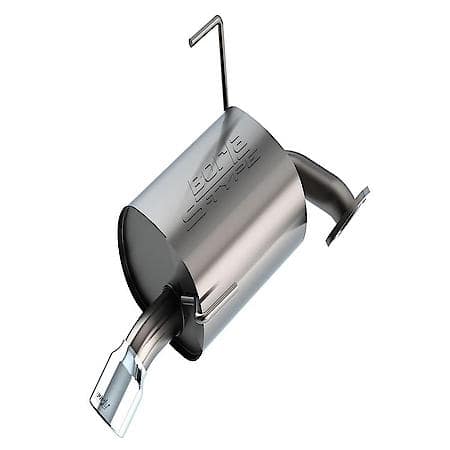 SS, 2"Dia Pipe, Single Exhaust With Single Exit, Truck Single Left Rear Exit