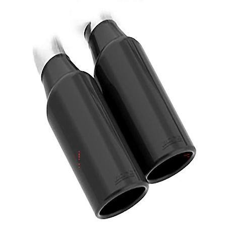 SS, 3"-2.25"Dia Pipe, Single Exhaust With Dual Exit, Side Exit
