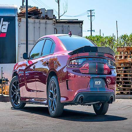 SS, 2.25"Dia Pipe, Dual Exhaust With Dual Exit, Single Split Rear Exit, 4.5"Tips