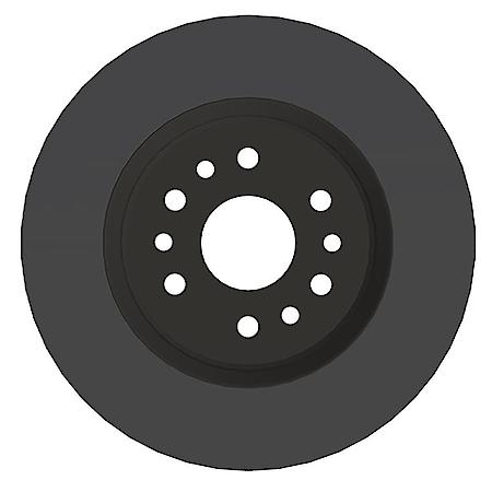 Severe Duty Coated Brake Rotor