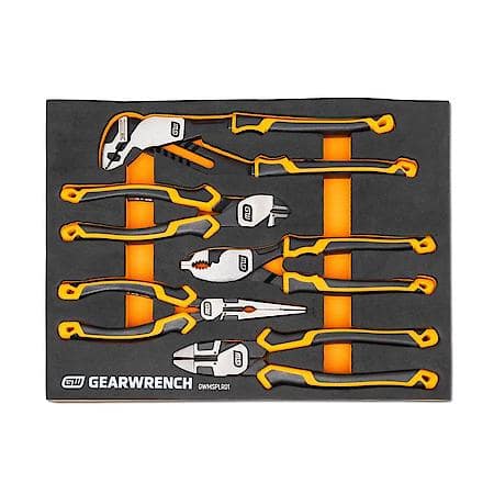 5 Piece PITBULL Cushion Grip Pliers Set