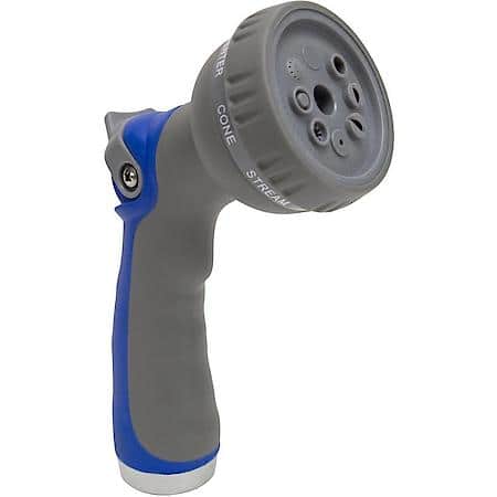 Heavy Duty Thumb Control Adjustable 8 Way Nozzle
