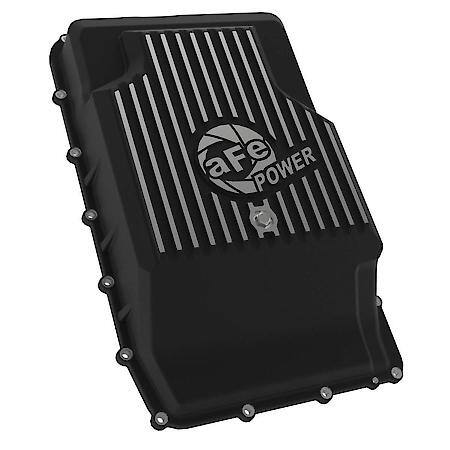 POWER Pro Series Transmission Pan Black with Machined Fins
