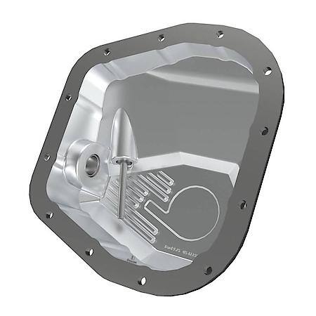 Pro Series Rear Differential Cover Black with Machined Fins