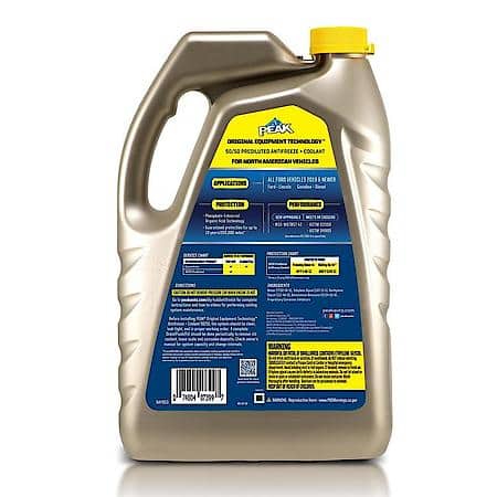 OET Antifreeze Plus Coolant, Yellow, 1 Gallon