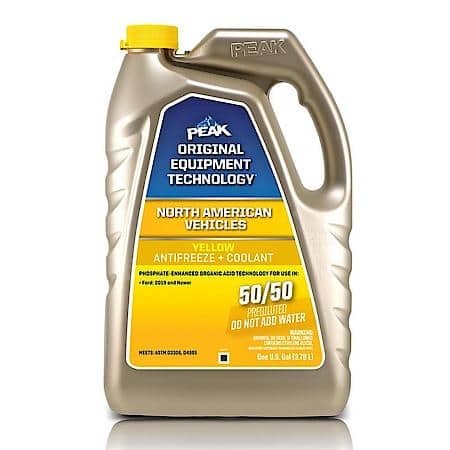 OET Antifreeze Plus Coolant, Yellow, 1 Gallon