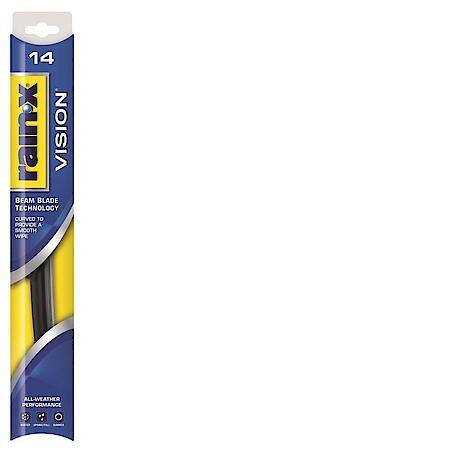 Wiper Blade: 14", Standard Beam, Vision, Pack of 1