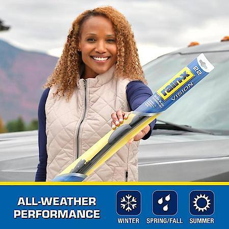 Wiper Blade: 14", Standard Beam, Vision, Pack of 1