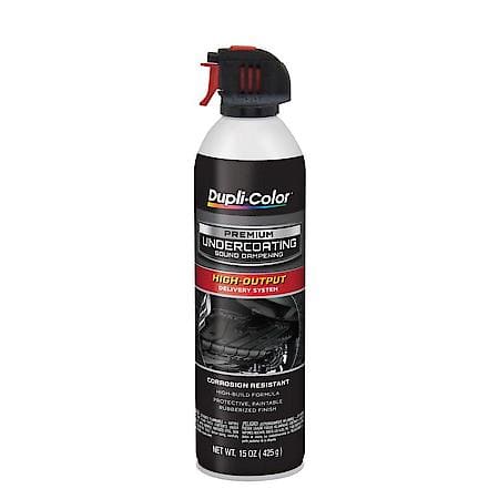 Dupli-Color, Premium Undercoating, Black, 15-oz