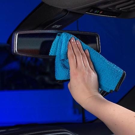 Microfiber Glass Towels, 16" x 16", Pack of 2