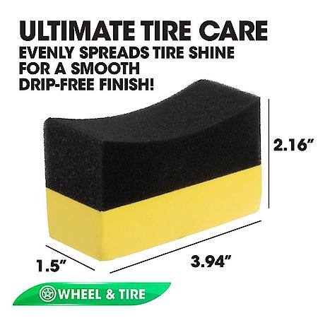 Tire Applicators, 3.94" x 1.5" x 2.16", Pack of 2