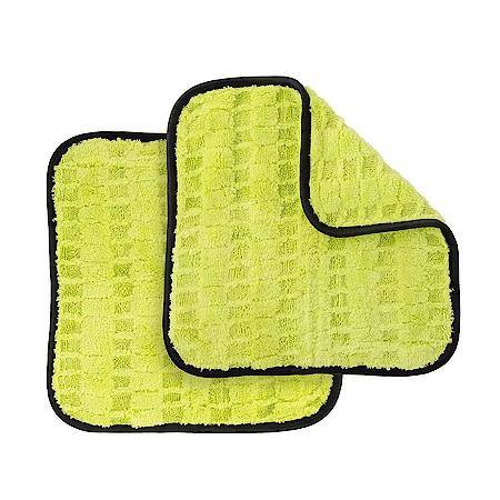 Deluxe Microfiber Detailing Towels, 12" x 12", Pack of 2