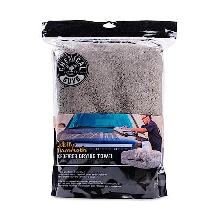 Woolly Mammoth Microfiber Dryer Towel, 36" x 25"