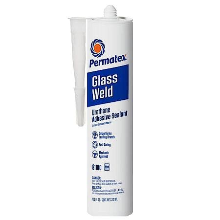 Glass Weld Premium Urethane Windshield Sealant, 10.5oz