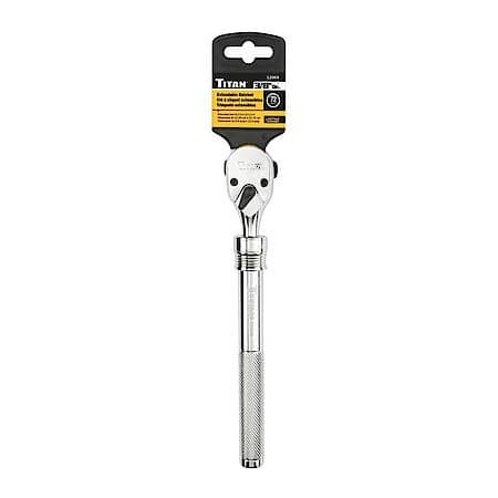Ratchet - 3/8 Inch Drive, 8.5-12.5 Inch Extendable Length, Low Profile