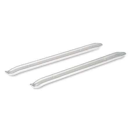 Tire Iron Set - 10 Inch Length, Rounded Edges, 2-Piece