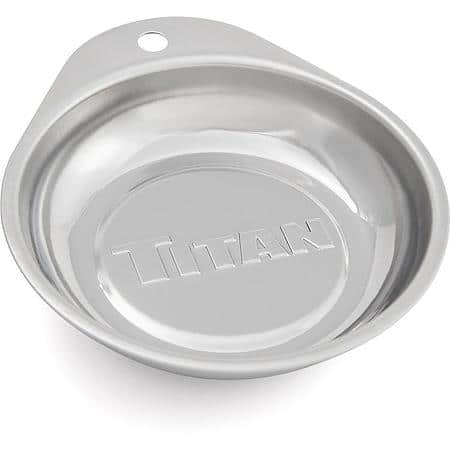 Parts Tray - 4-1/4 Inch Diameter and 3/4 Inch Deep, Magnetic, Mini