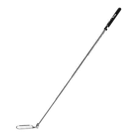 Inspection Mirror - Telescoping, Oval, Pocket Clip, 1 Inch by 2 Inch