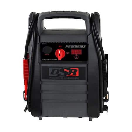 DSR Pro 3-in-1 12V 2250A Jump Starter and Portable Power Station: 400W Inverter