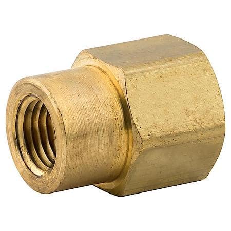 Reduce Coupling, 3/8 Nptf, 1/4 Nptf, Bag
