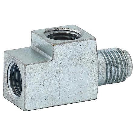 Trailer Tee, Br, 3/16 (3/8-24 I), Bag