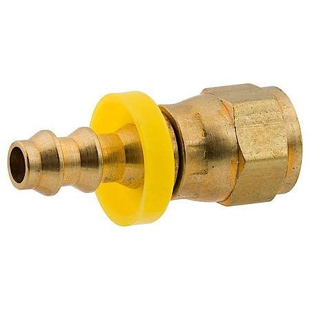 Push-On Sw Female, 1/4 (7/16-20 Sae), Bag