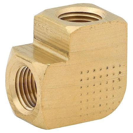 Street Elbow, Br, 1/8 Nptf, 1/8 Nptf, Bag