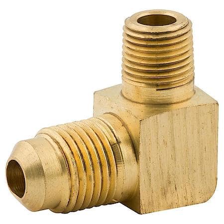 Male Elbow, Br, M(1/2-20 I), M(1/8 Npt), Bag